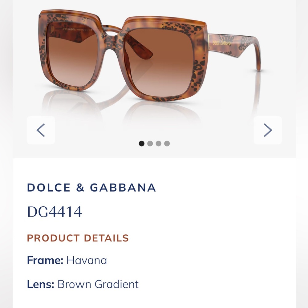 Women’s Dolce & Gabbana Tortoiseshell Sunglasses - Picture 6 of 6
